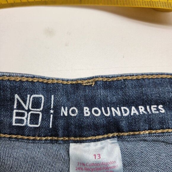 NOBO Women's Skinny Jeans Size 13 Medium Wash Blue Denim 5 Pocket 30x27 - Picture 4 of 9